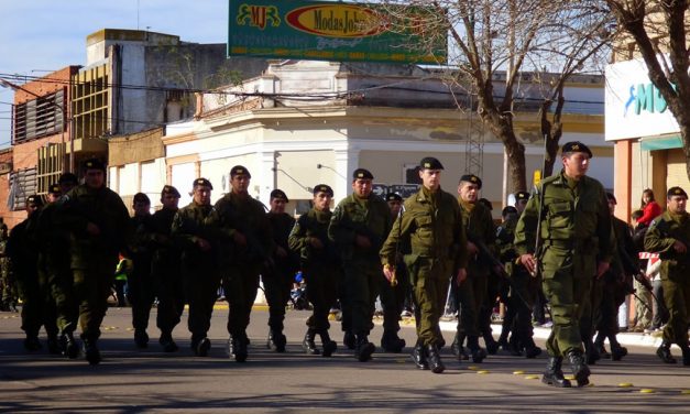 Acto 9 de Julio en Rufino