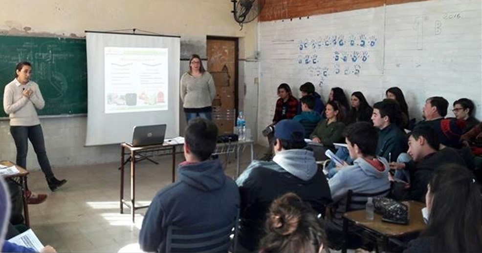 Capacitación en la Escuela Agrotécnica