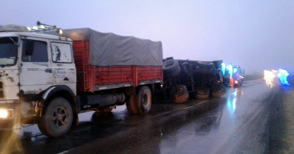 Nuevo accidente en Ruta 33 hacia Cañada