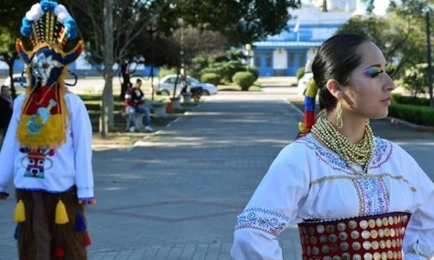 Ballet Integración Andina “Raíces del Ecuador” en Rufino