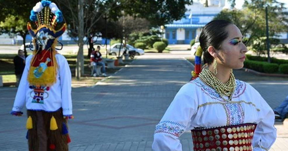 Ballet Integración Andina “Raíces del Ecuador” en Rufino