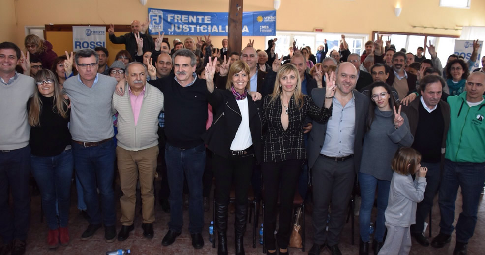 Presentación de la lista del Frente Justicialista en Venado Tuerto