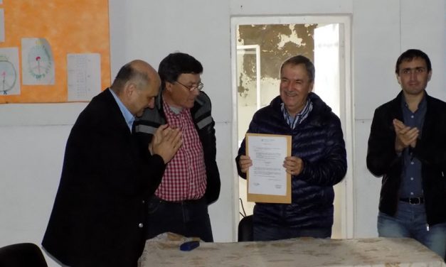 Leguizamón recibió la visita del Gobernador Cordobés