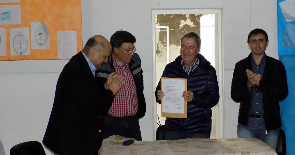 Leguizamón recibió la visita del Gobernador Cordobés