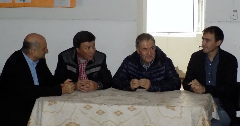 Leguizamón recibió la visita del Gobernador Cordobés