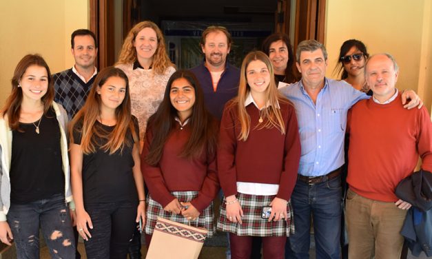Menghini y Pieroni respaldando el deporte y las instituciones