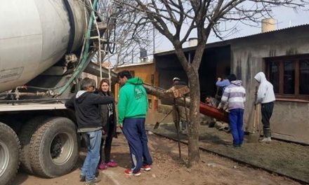 Continúan las obras de veredas