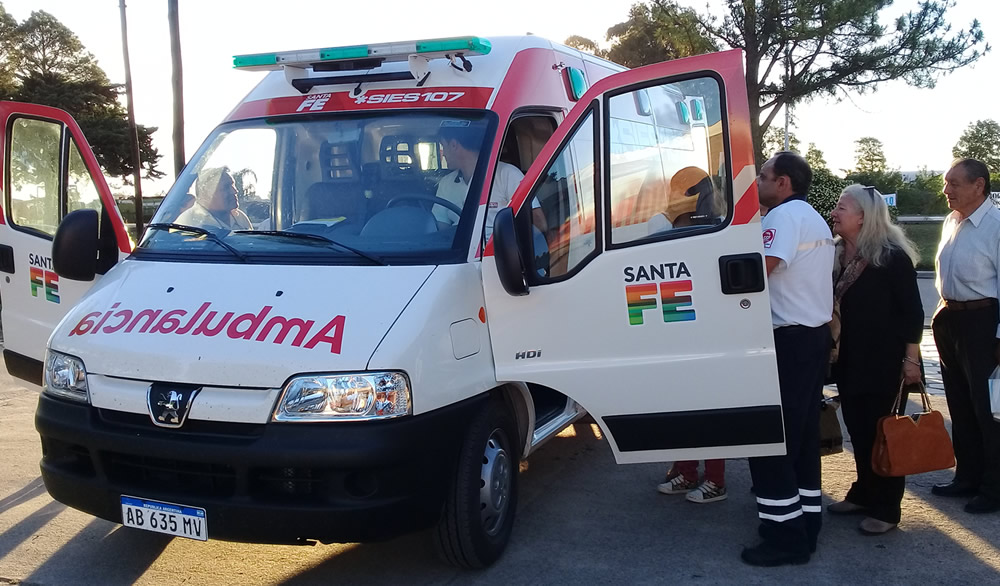 Ambulancia de Alta Complejidad para el Samco Rufino