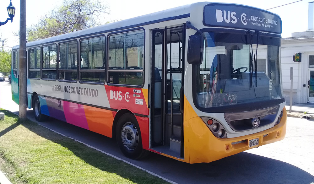 Este sábado sin colectivo por mantenimiento