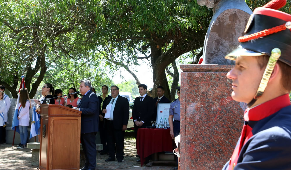 Con un acto en Cayastá, la provincia celebró los 444 años de la fundación de Santa Fe