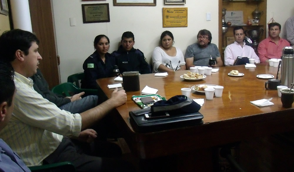 La Sociedad Rural de Rufino y funcionarios provinciales acordaron constituir una mesa productiva del sur