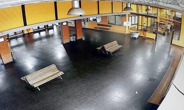 Cámaras de seguridad en la terminal de ómnibus