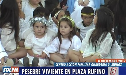 Pesebre Viviente en Plaza Gerónimo y Francisco Rufino