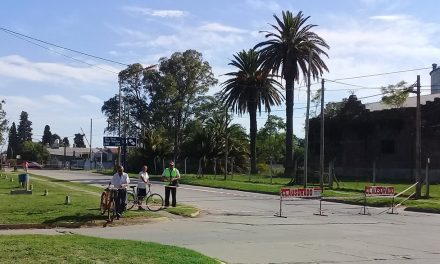 Comenzaron las obras de mejoramiento en el paso a nivel de calle América