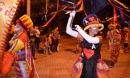 Festejos de Carnaval en Plaza Sarmiento de Rufino