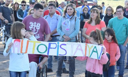 Rufino se movilizó por las Autopista 33 y 7