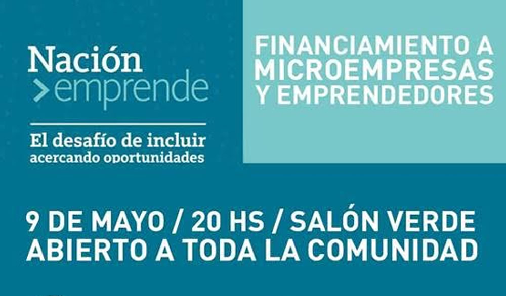 Charla para emprendedores y microempresas