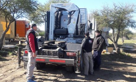 Recuperan Hidrogrúa propiedad de Magris