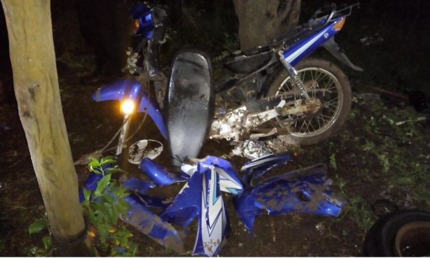Hallaron una moto robada en un galpón abandonado