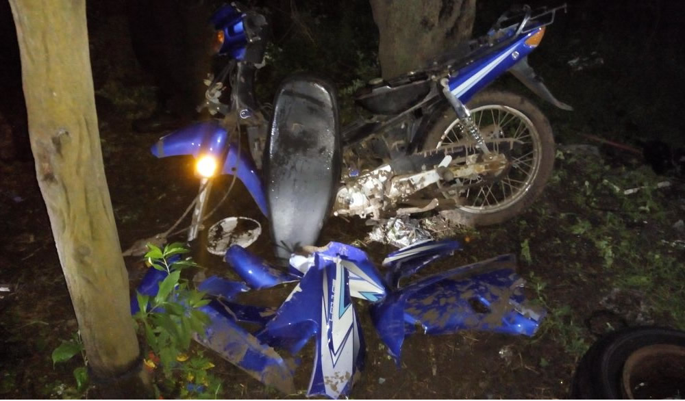 Hallaron una moto robada en un galpón abandonado