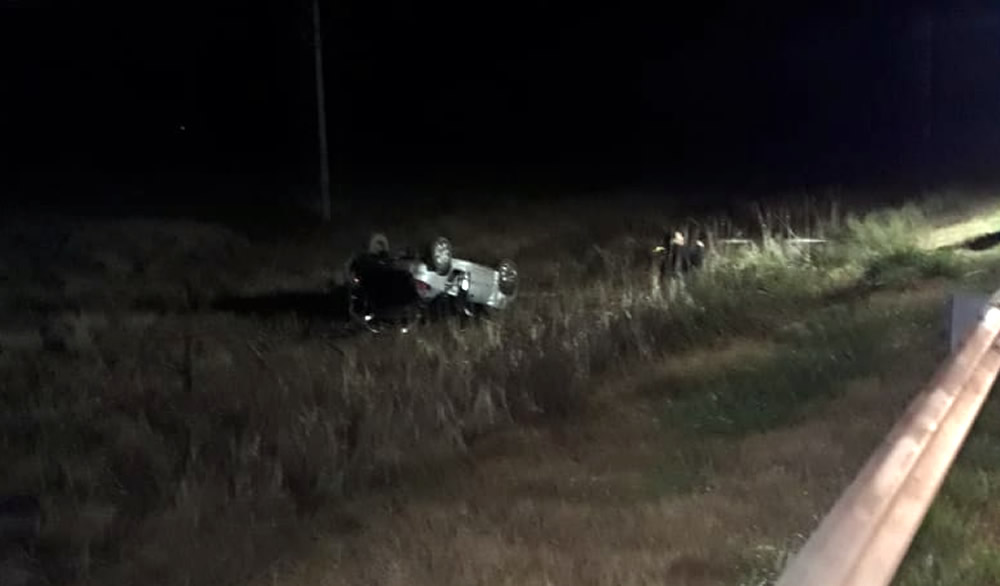Fallece mujer por despiste de automóvil en Ruta 33