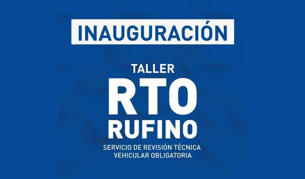 Inauguran el taller de RTO en Rufino