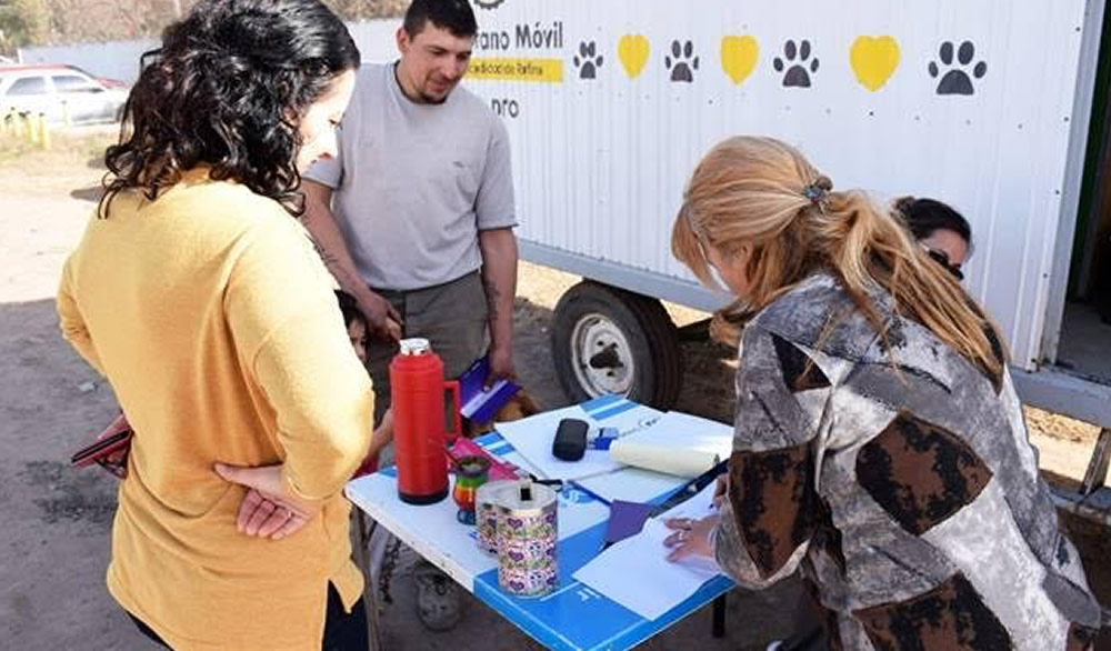 Vacunación antirrábica para mascotas este sabado en Barrio Jardín