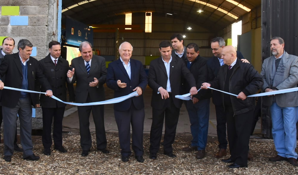 Lifschitz inauguró en Rufino un Centro Ambiental de Residuos