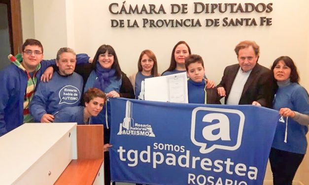 Diputado Provincial Julio Eggimann acompañando al espectro Autista en su problemática
