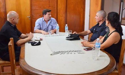 El nuevo Jefe Regional de Policía se reunió con el intendente Lattanzi