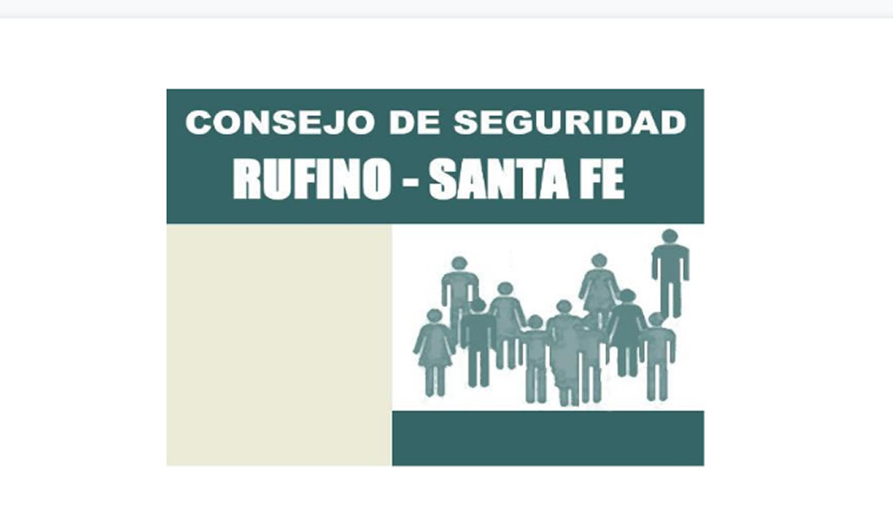 El Consejo de Seguridad ciudadana comunica a los vecinos de la ciudad de Rufino su situación con el Intendente Municipal