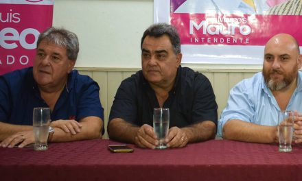 Rubeo presentó su candidatura a diputado en Rufino