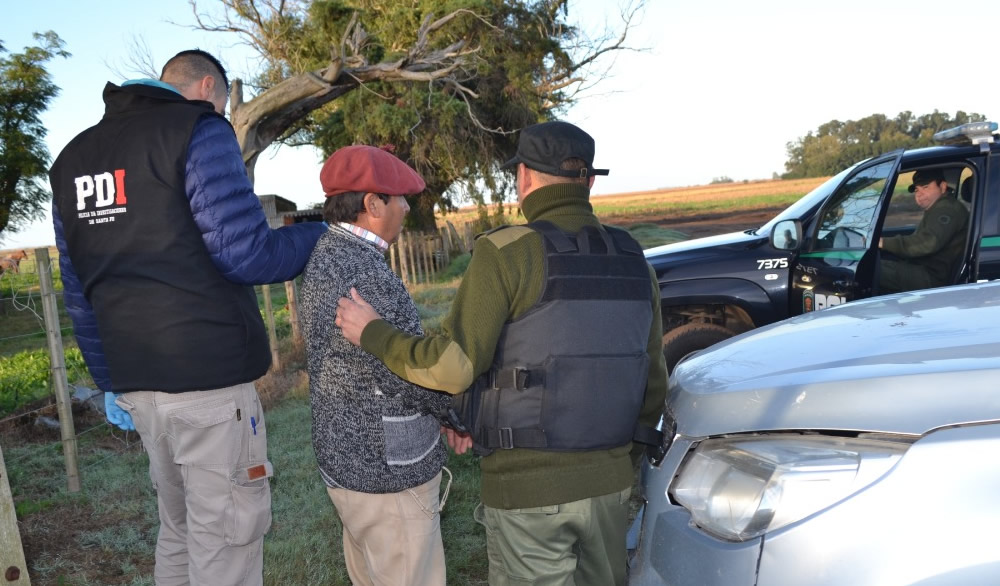 Detenidos por faenamiento clandestino de animales