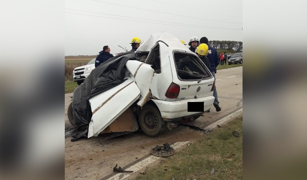 Villa Cañás: accidente fatal en Ruta 94