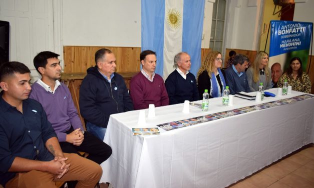 El Frente Progresista de Rufino lanzó su campaña electoral.