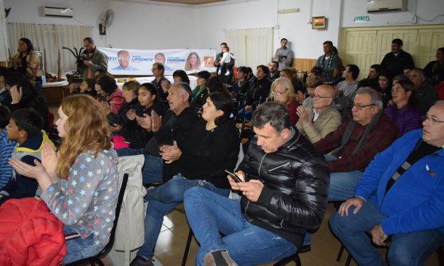 El Frente Progresista de Rufino lanzó su campaña electoral.