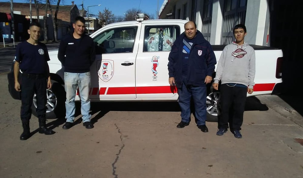 Capacitación para Bomberos de Rufino