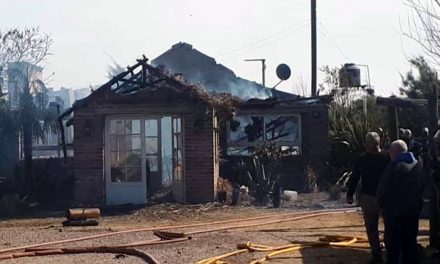 Incendio causó graves destrozos en Parilla Los Abuelos