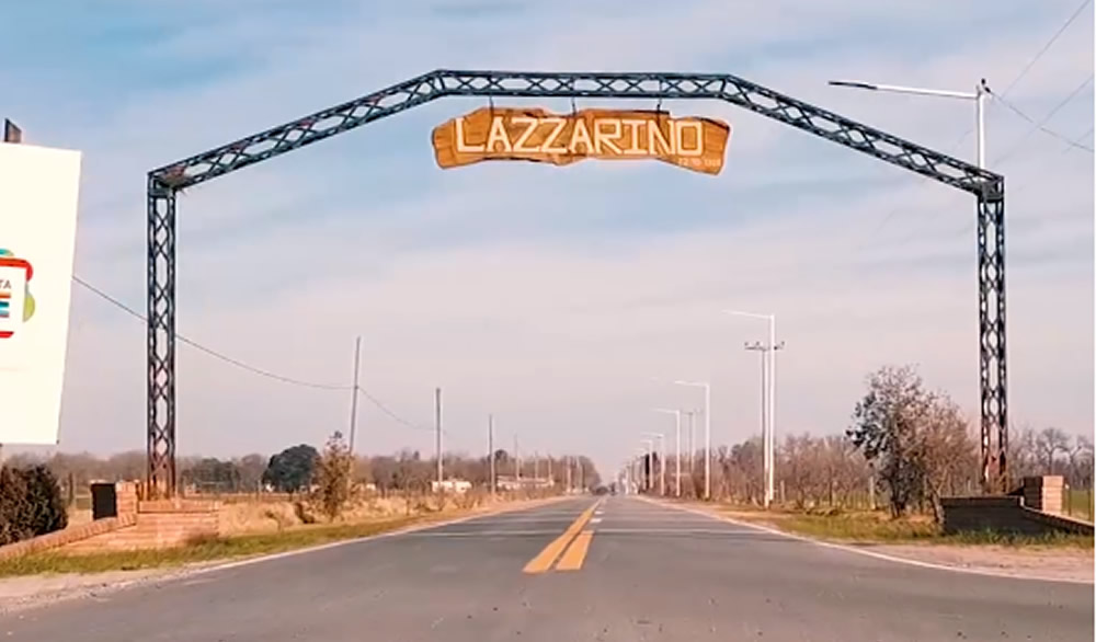 Nuevo acceso a Lazzarino