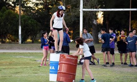 Los estudiantes comenzaron a festejar