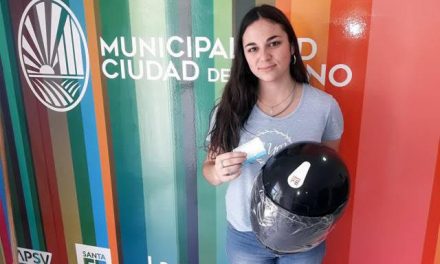 Primera licencia, un casco