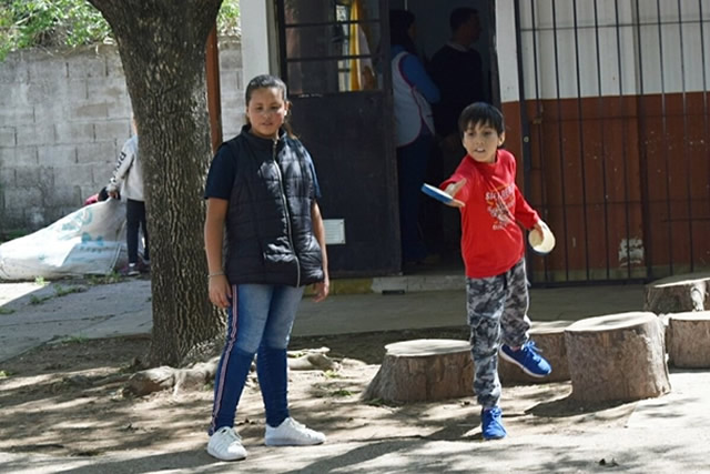 Enrico visitó la escuela 172