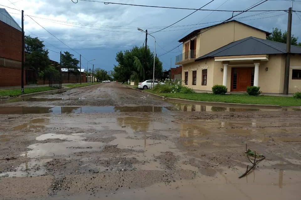 Informe municipal después de los 90 mm de lluvia precipitados sobre Rufino