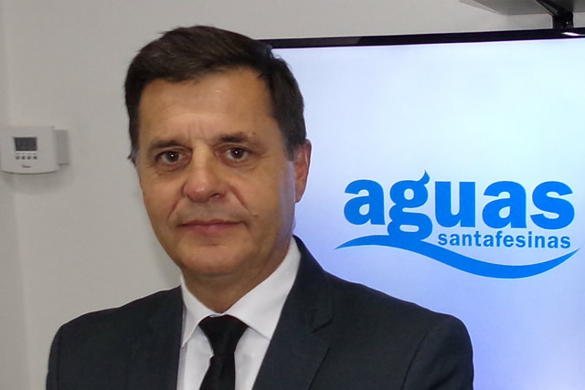 Hugo Morzán asumió como nuevo presidente de Aguas Santafesinas