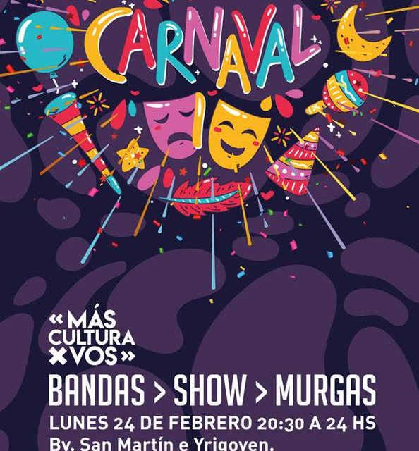 Festejos de Carnaval en Rufino