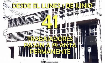 Se efectivizaron 41 trabajadores municipales