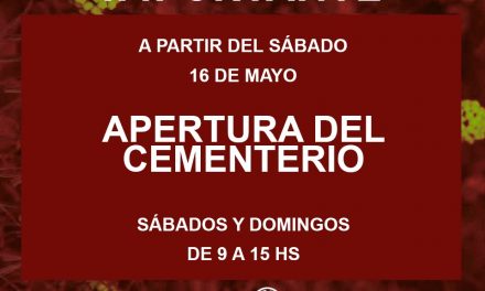 Reapertura del Cementerio