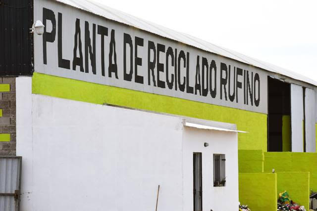 Residuos domiciliarios a la planta de reciclado