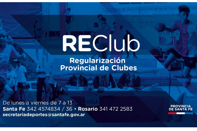 La provincia asiste a los clubes y entidades deportivas a través del programa RECLUB