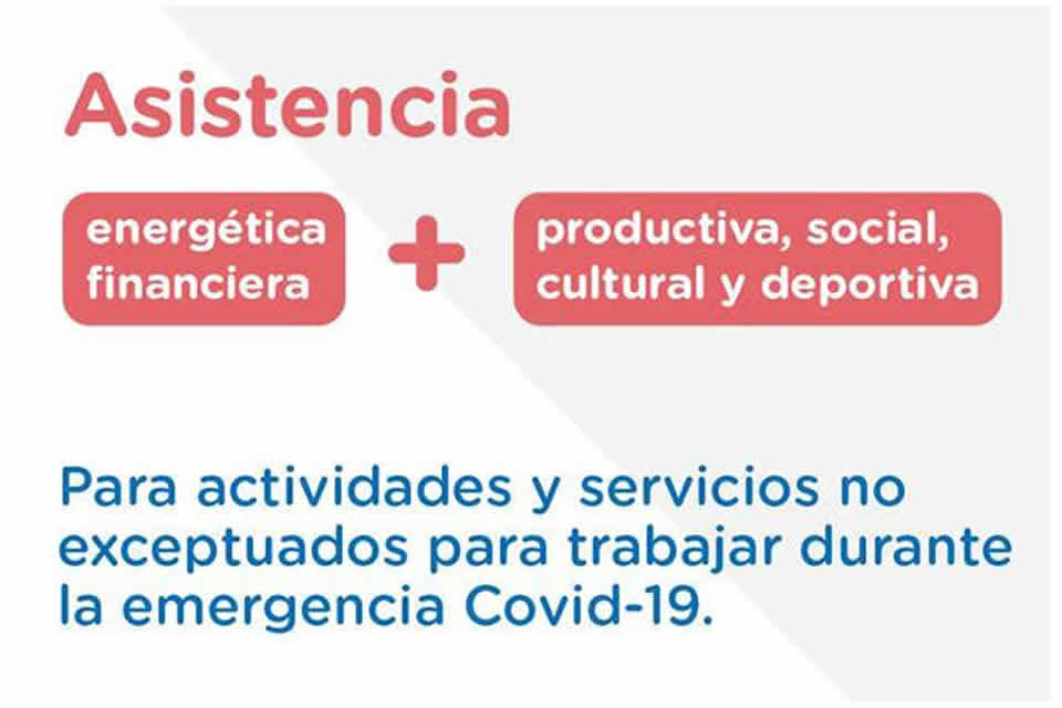 Asistencia económica de emergencia hasta 50 mil pesos